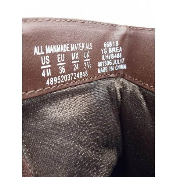 Women's Boots Roebuck And Co Slip Resistant Brown - Picture 10 of 10